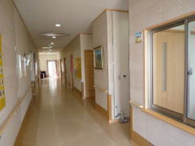 明るい廊下