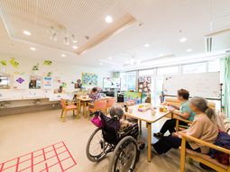 多機能空間での活動風景