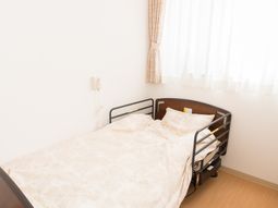 清潔感ある居室の一角