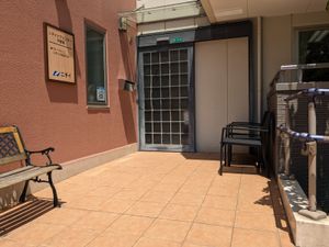 落ち着いた休憩可能エリア