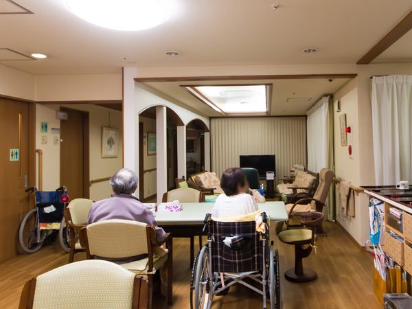 暖かな雰囲気の居室