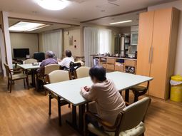 共有スペースの日常風景