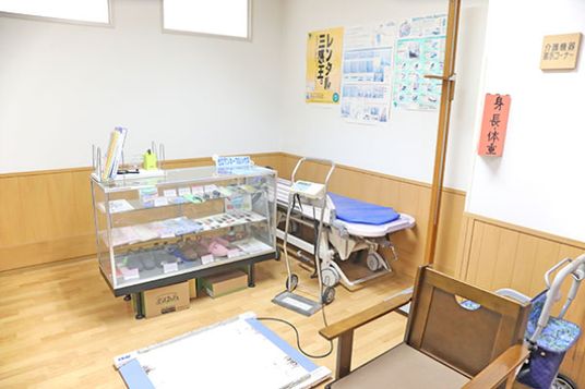 清潔感のある機能訓練室