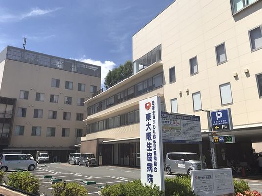 駐車場がある外観