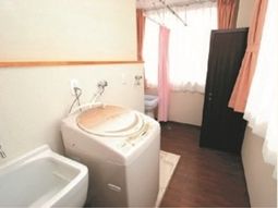 清潔感のある洗濯室