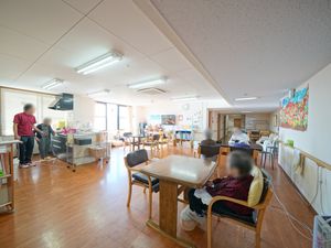 共用ラウンジの光景