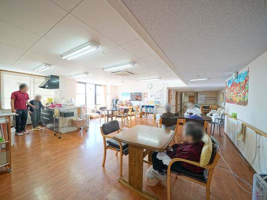 共用ラウンジの光景