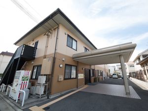 清潔感のあるエントランス