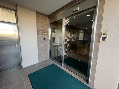 安心と快適さのある入口
