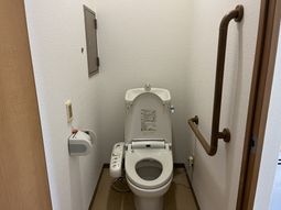 安全設計のトイレ