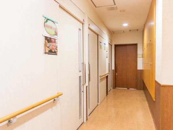 清潔な廊下の様子