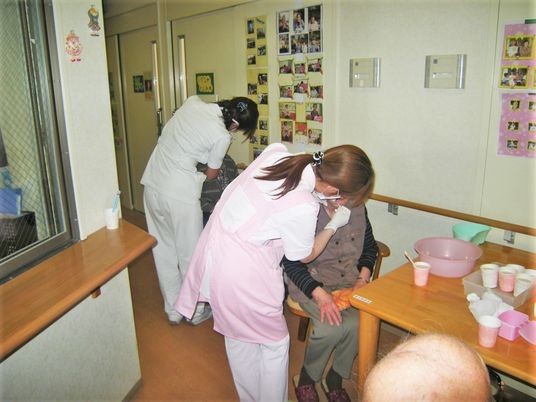ケアスタッフと利用者様