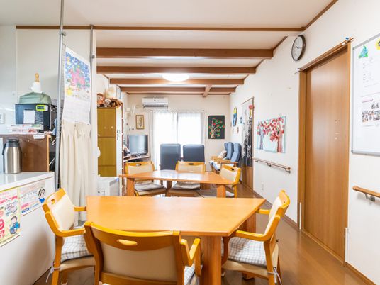 落ち着くリビングルーム