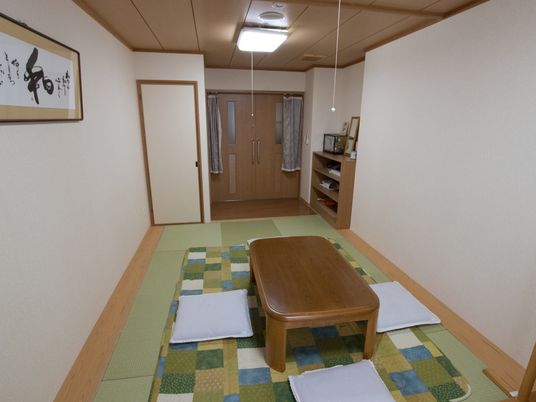 落ち着いた和室の居室