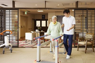 バリアフリー設計のトイレ