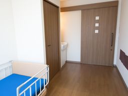 清潔な居室の一角