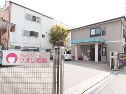 明るく清潔なエントランス