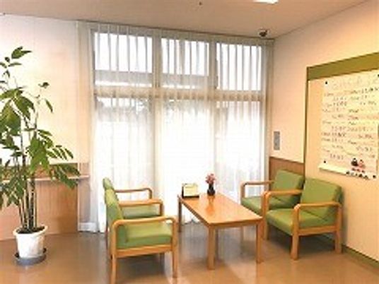 明るい休憩室  