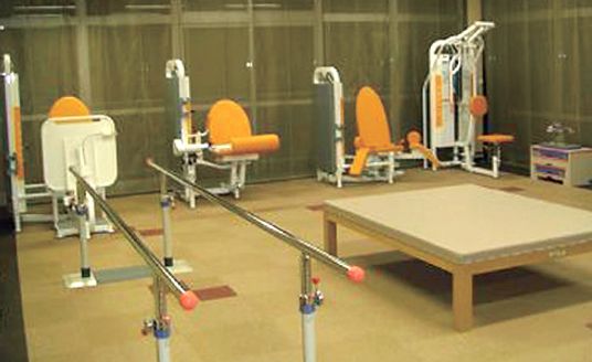 運動器具のある場所