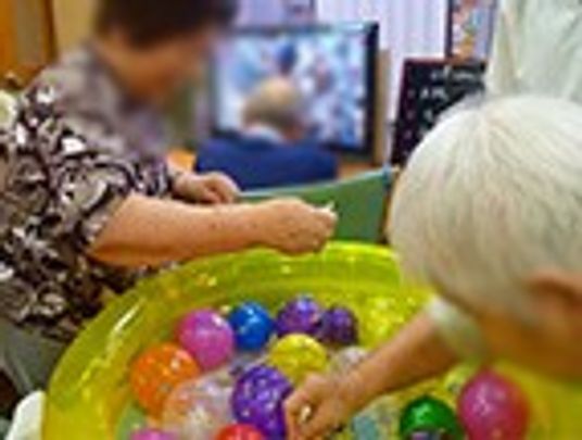 楽しむ利用者の様子