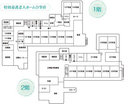 フロア配置図