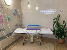 清潔感のある浴室