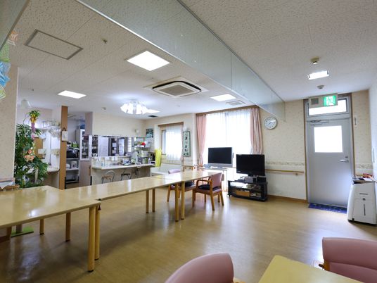 共有スペースの日常風景