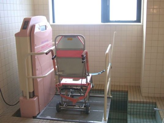 浴室の移乗用椅子  