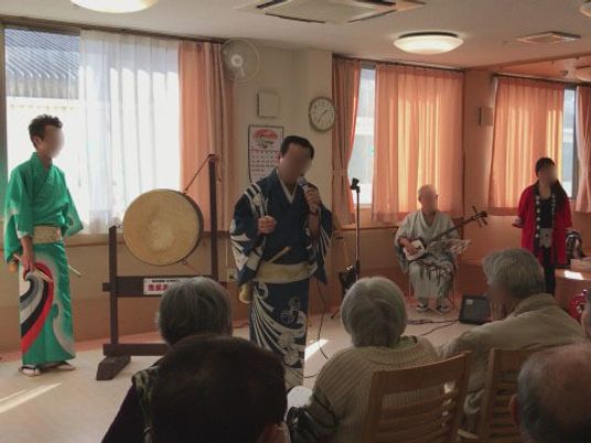 伝統芸能の公演多目的室