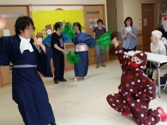 楽しい催しの様子