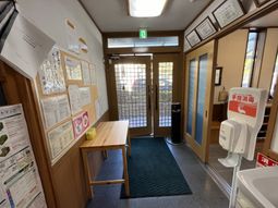 広々としたエントランス