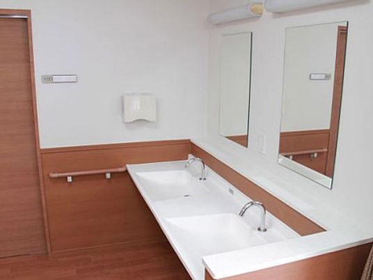 清潔感ある洗面台