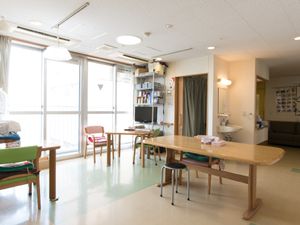 共有スペースの明るい様子
