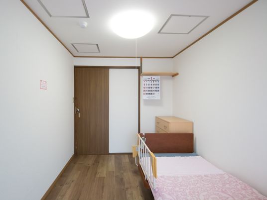  居室の清潔な空間  