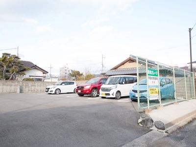  駐車場の風景  