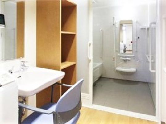 洗面台とトイレの部屋