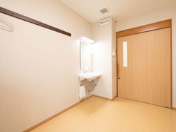 洗面台のあるきれいな居室