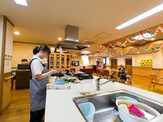 装飾されたダイニングルーム