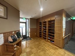 靴箱と出入口