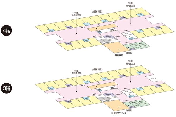 各階の説明図
