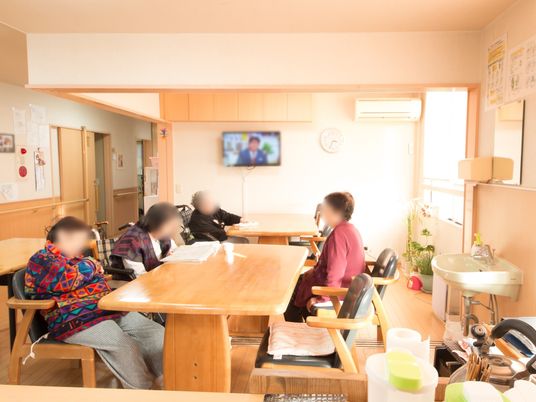 居室内の日常生活シーン 