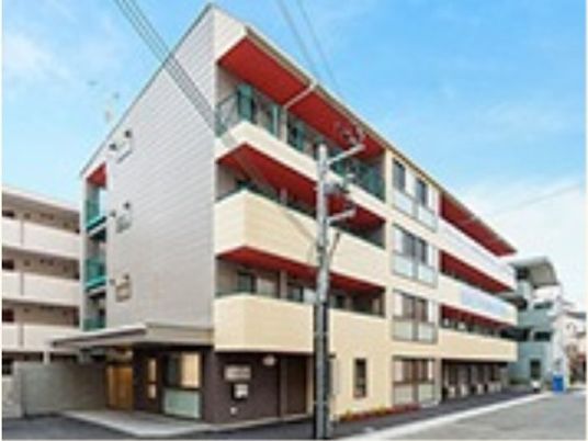 清潔感のある建物の外観
