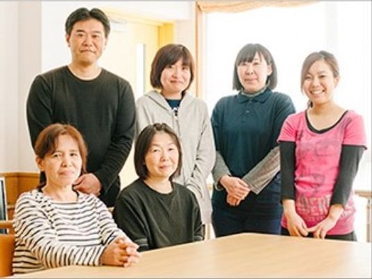 スタッフと利用者の集合