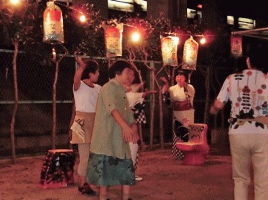 夜祭り風景の活動