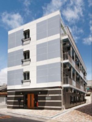 モダンな建物の外観