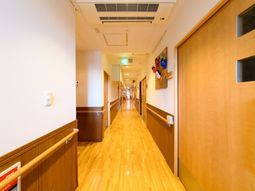 温もりのある廊下