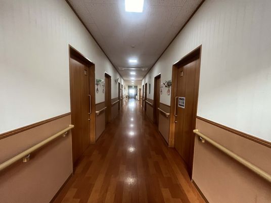 長い廊下