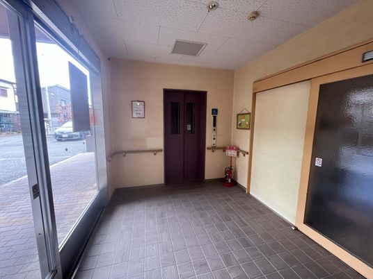 便利なエレベーター設置場所