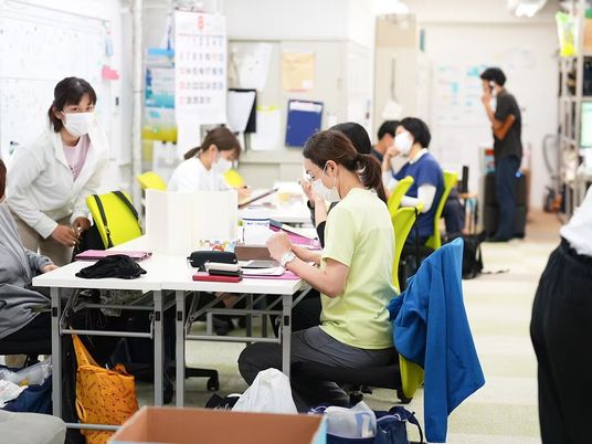 スタッフが集う多目的室  