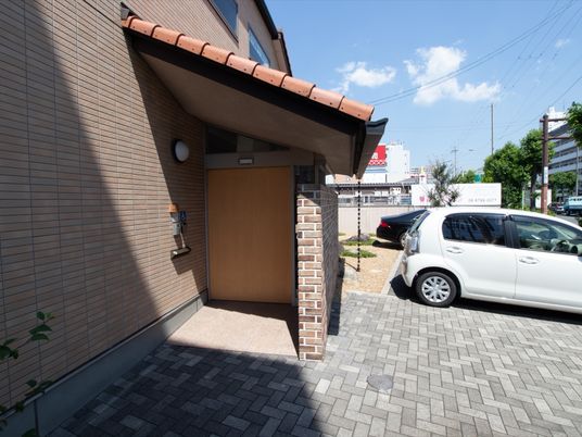 快適なエントランス風景